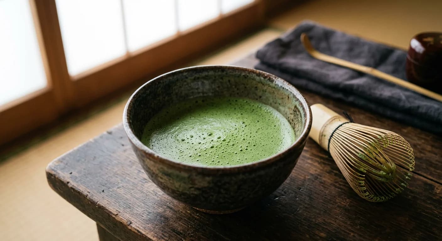 Ceremonial matcha bowl